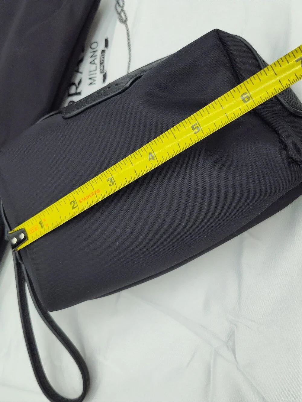 PRADA Black Nylon 3 Piece Tote Crossbody Pouch GWP Set Strap Dust Bag NWT